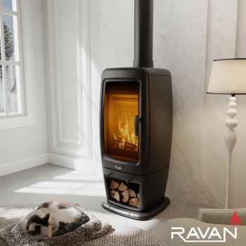 Чавунна   піч Ravan  Incorta Pro 14кВт